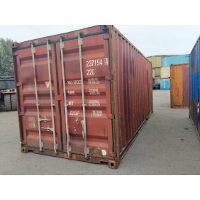 Gebruikte 20 voet high cube pallet brede container...