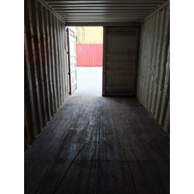 Gebruikte 20 voet high cube pallet brede container...