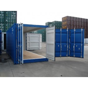 New 20-foot open side double-door container